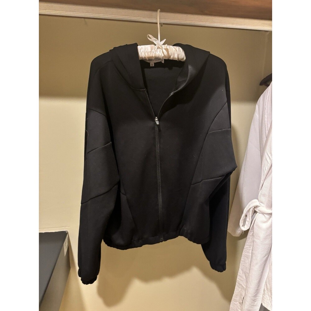 Sincerely Jules Black Knit Jacket Side XL
